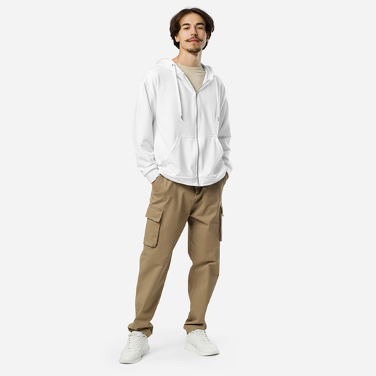 All-Over Print Recycled Unisex Zip Hoodie