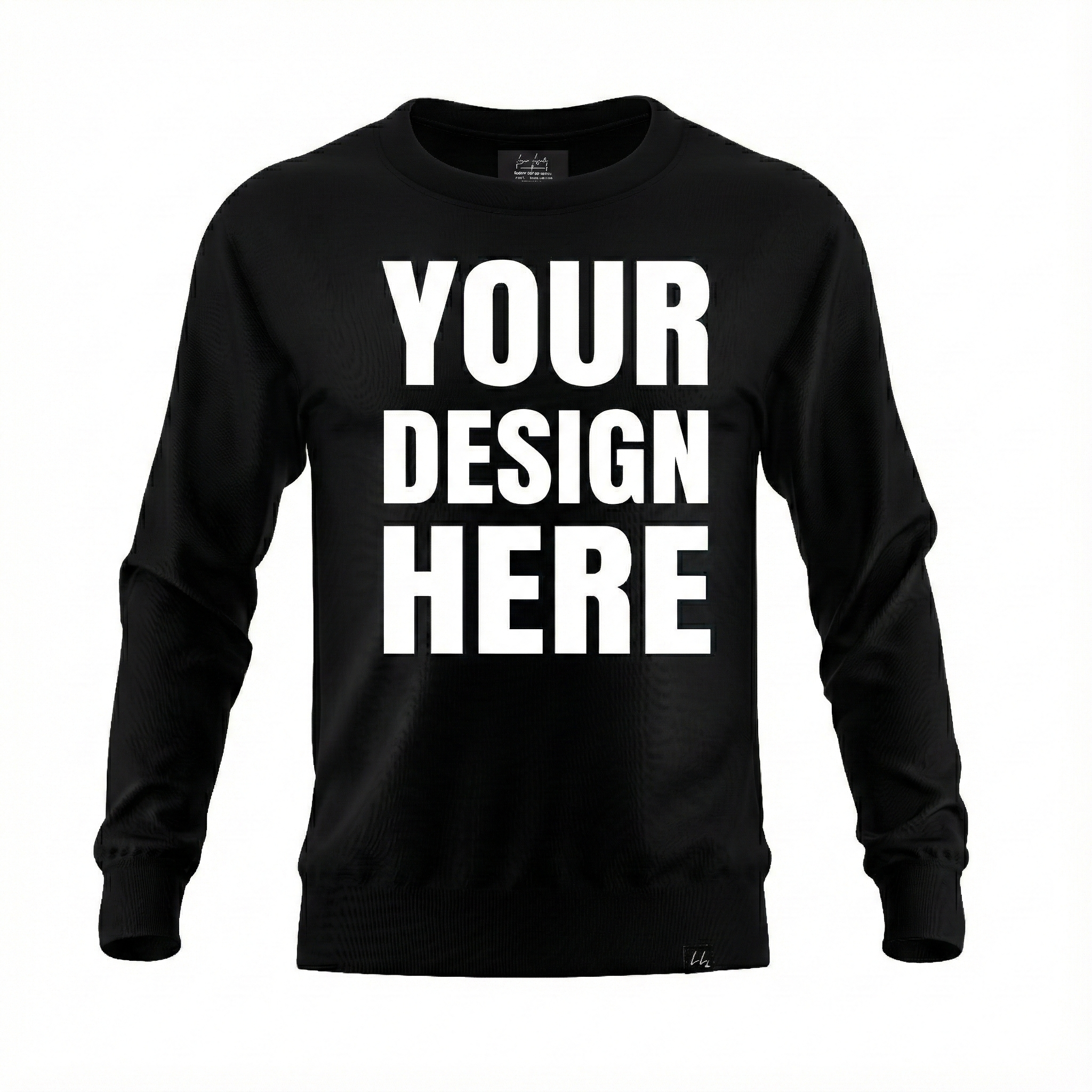 Custom Organic Bamboo Fleece Crewneck Sweatshirt