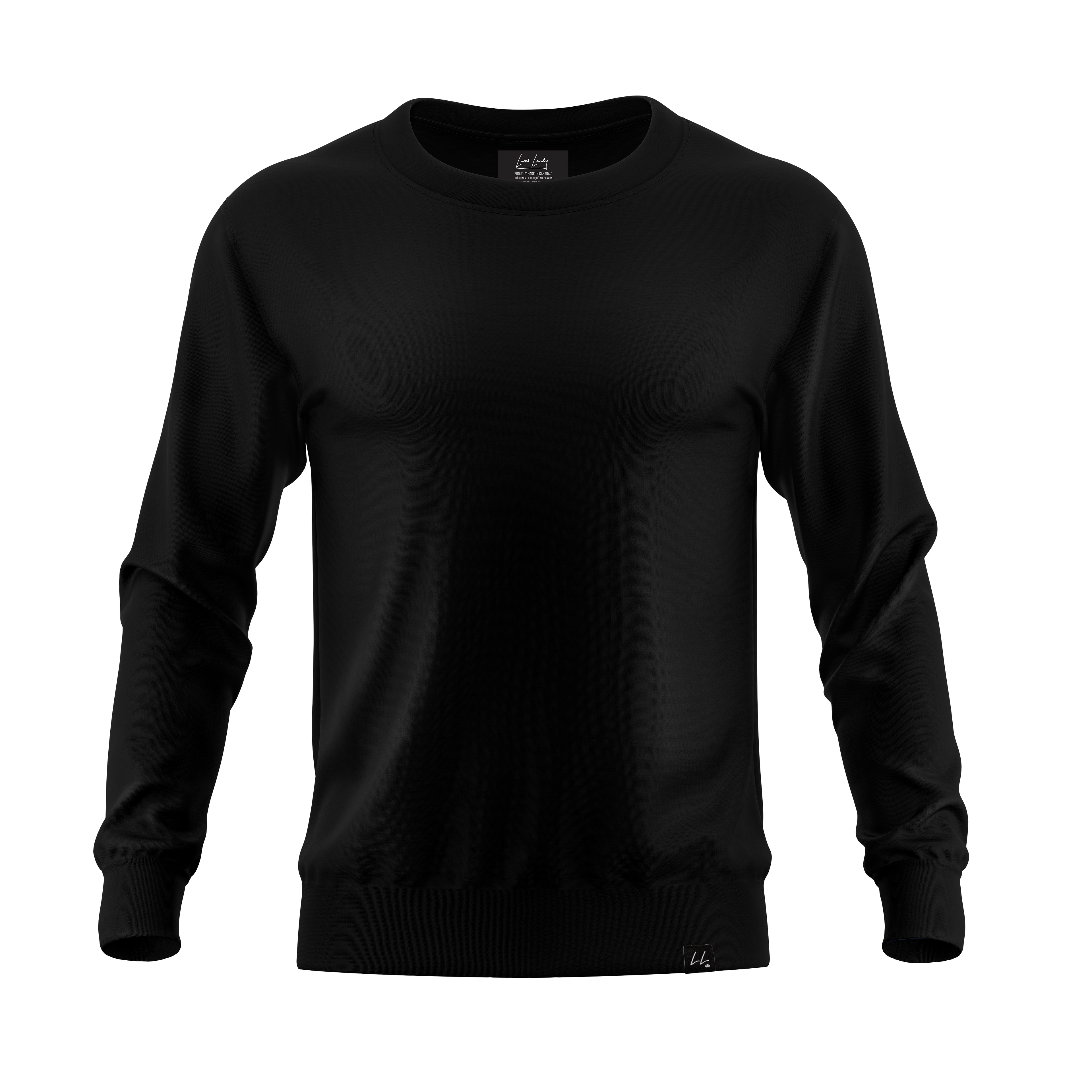 Custom Organic Bamboo Fleece Crewneck Sweatshirt