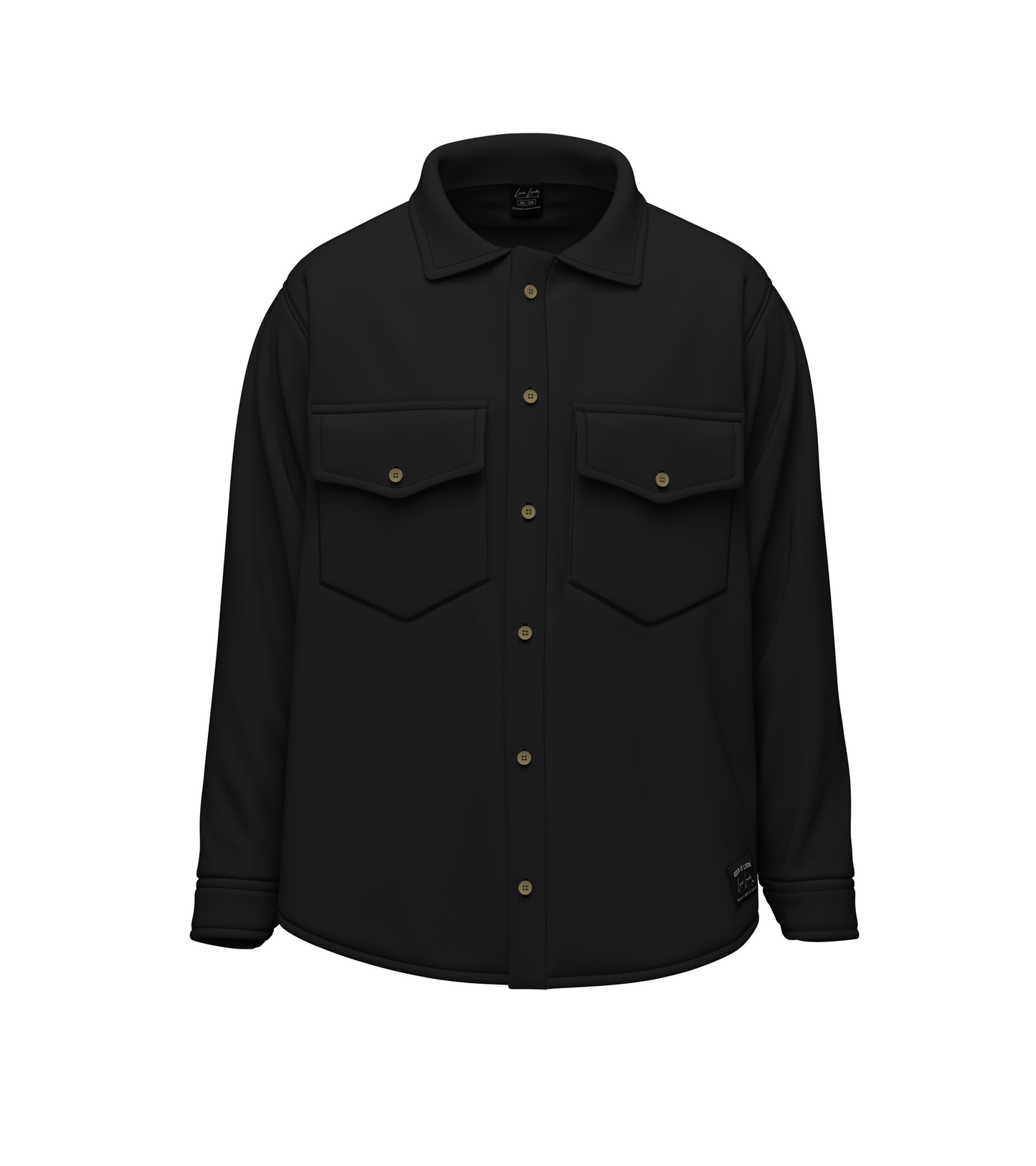 Custom Bow River Classic Fleece Shacket l Made in Canada