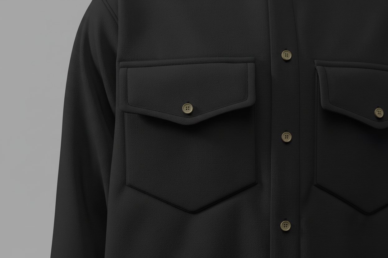 Custom Bow River Classic Fleece Shacket l Made in Canada