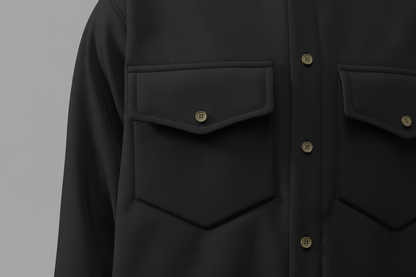 Custom Bow River Classic Fleece Shacket l Made in Canada