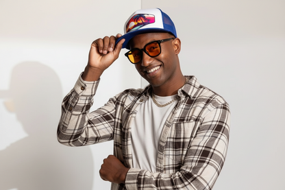 Custom 5 Panel Trucker Cap Yupoong 6006