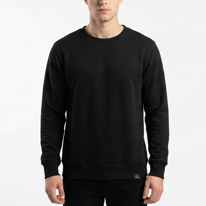 Custom Organic Bamboo Fleece Crewneck Sweatshirt l Made in Canada
